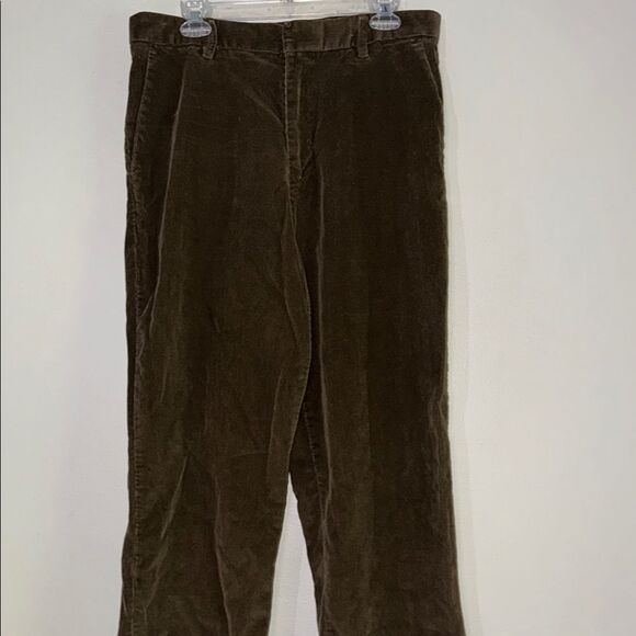 Dockers Corduroy Pants Brown Straight-Leg Classic - Picture 1 of 11